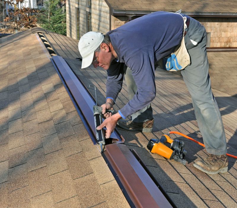 Roof Ridge Cap Repair
