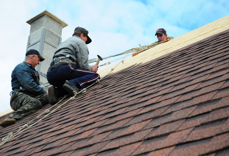 Professional Roofing Crew